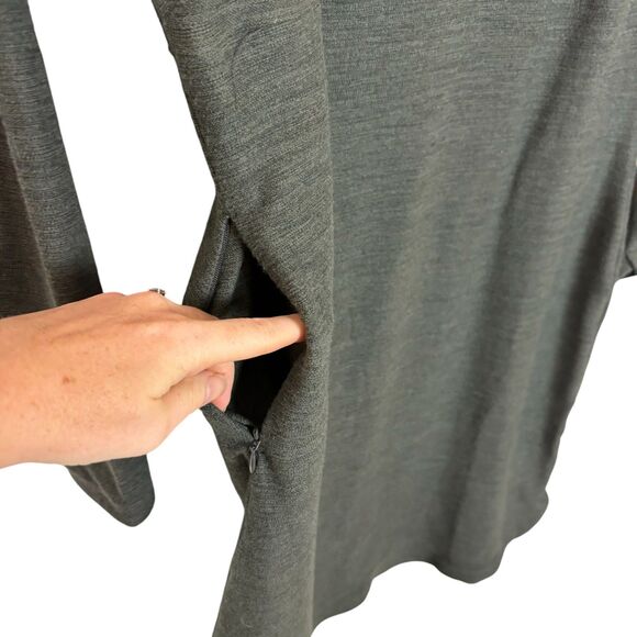 NWT Toad & Co. Gray Intermosso Modern Travel Dress Women’s Small MSRP: $99 - Picture 5 of 10